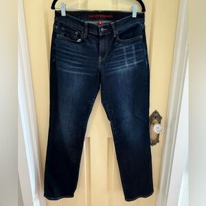 Lucky Brand Sweet Mid Rise Straight Jean